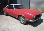 1968 CHEVROLET CAMARO 350 AUTO LHD DRIVER PROJECT 1968 CHEVROLET CAMARO 350 AUTO LHD DRIVER PROJECT