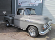 1957 CHEVROLET 3100 STEPSIDE PICKUP 350 -5 SPEED OD MANUAL LHD WORK IN PROGRESS 1957 CHEVROLET 3100 STEPSIDE PICKUP 350 -5 SPEED OD MANUAL LHD WORK IN PROGRESS