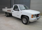2000 MODEL GMC 3500 TURBO DIESEL AUTO RHD TRAY TRUCK 2000 MODEL GMC 3500 TURBO DIESEL AUTO RHD TRAY TRUCK