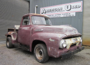 1954 FORD F100 PICKUP STEPSIDE Y BLOCK V8 MAUNAL LHD 1954 FORD F100 PICKUP STEPSIDE Y BLOCK V8 MAUNAL LHD