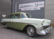 1956 CHEVROLET BELAIR SEDAN 283 / AUTO LHD SOLD 1956 CHEVROLET BELAIR SEDAN 283 / AUTO LHD SOLD