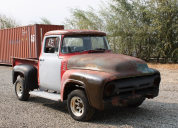 1956 FORD F100 LHD ROLLING PROJECT TRUCK NO MOTOR OR TRANS 1956 FORD F100 LHD ROLLING PROJECT TRUCK NO MOTOR OR TRANS