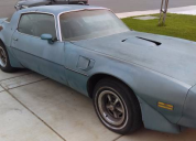1979 PONTIAC TRANS AM 6.6 AUTO SOLID ROOF LHD 1979 PONTIAC TRANS AM 6.6 AUTO SOLID ROOF LHD